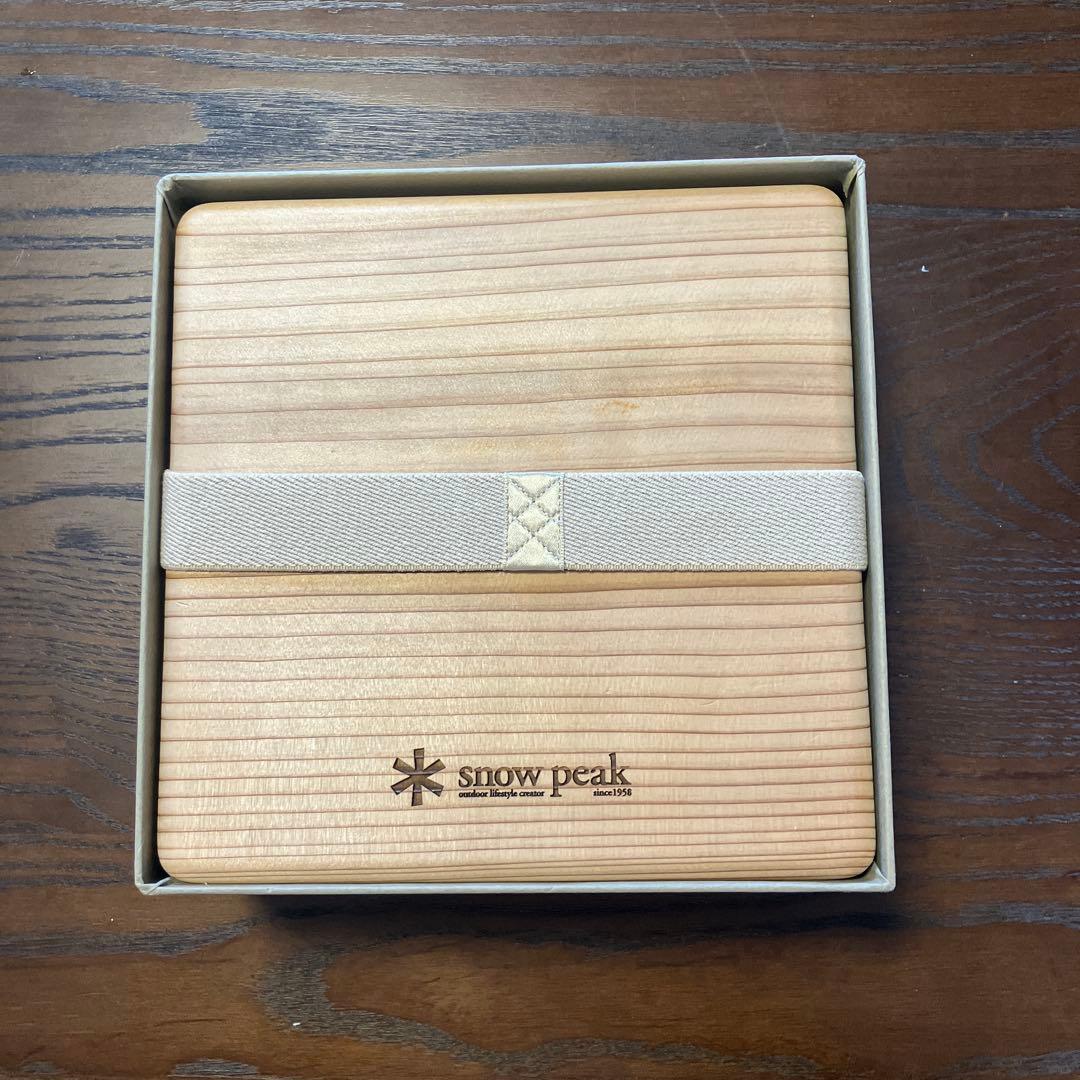  peak スノーピーク2017春ノベルティランチボックス