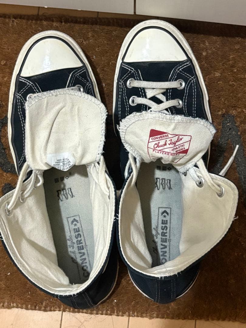 CT70 BLACK HI CUT（ブラック）162050C 29cm