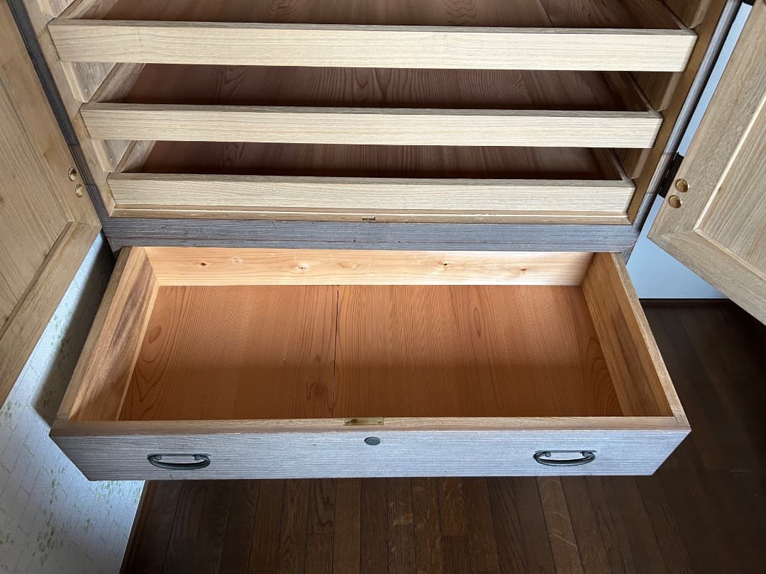 【中古品】桐箪笥　和箪笥　着物収納　桐製　レトロ　時代家具