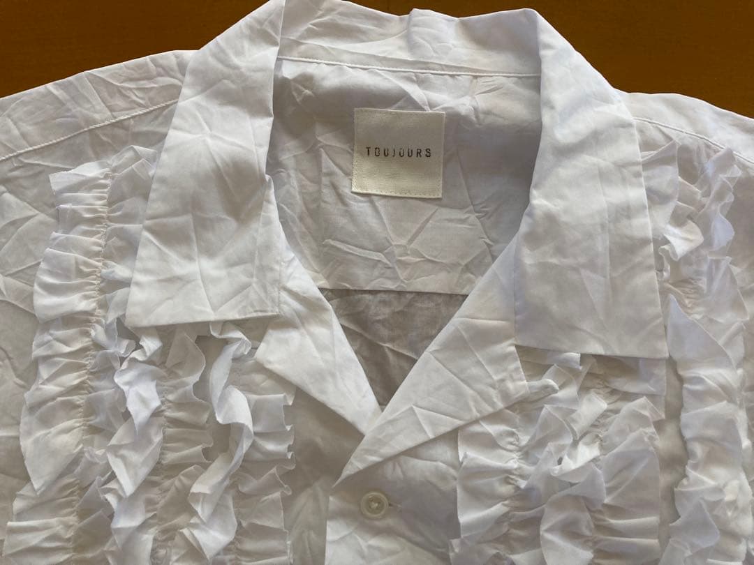【coppell 様】TOUJOURS オープンカラーショートスリーブシャツ