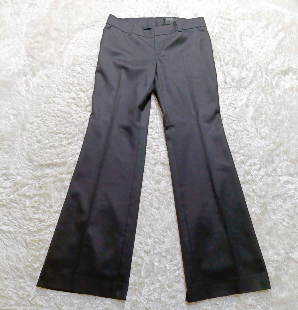 大きいサイズ UNTITLED アンタイトル パンツスーツ XL ブラックシルク