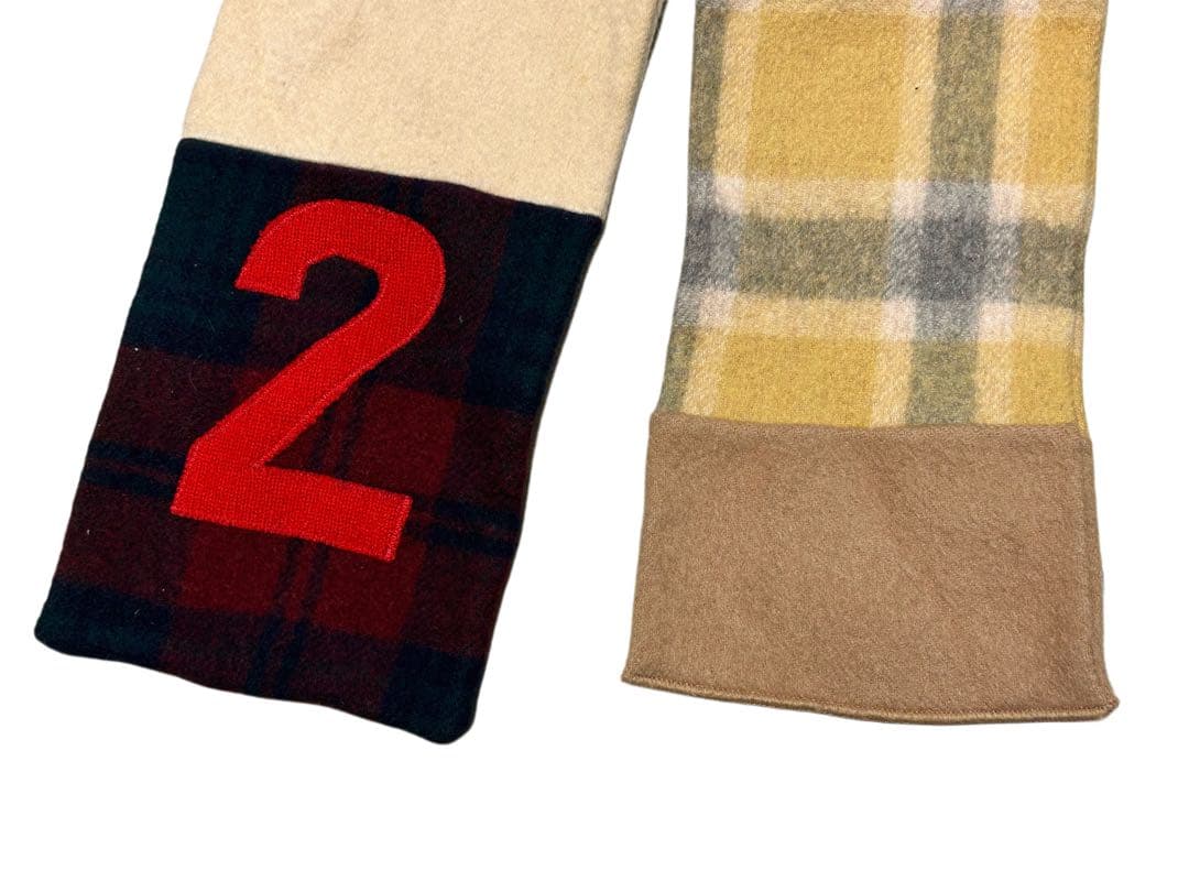 90s アーカイブ FAKE LONDON カシミア マフラー イングランド製