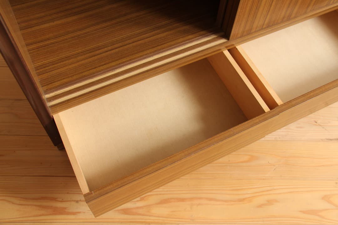 収納棚　棚　本棚　引戸　レトロ家具　古家具　ビンテージ　アンティーク　レトロ