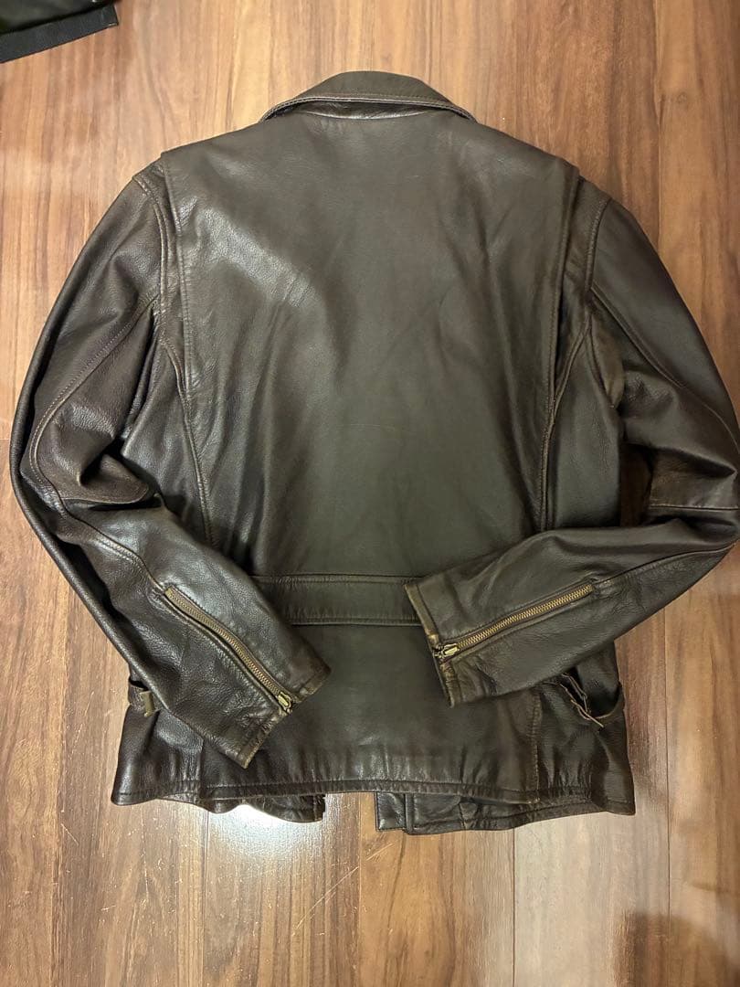 avirex レザージャケット ブラウン色　サイズ42