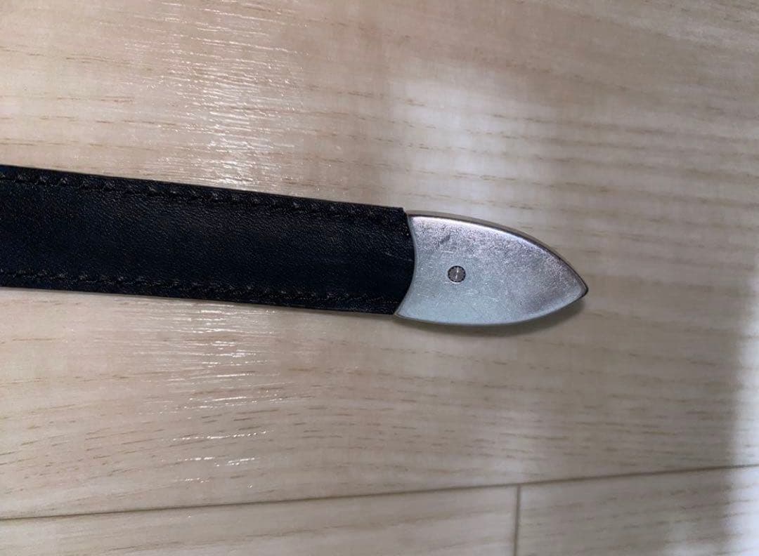 小物 OUR LEGACY 2CM BELT 24aw Croc Bull Hide