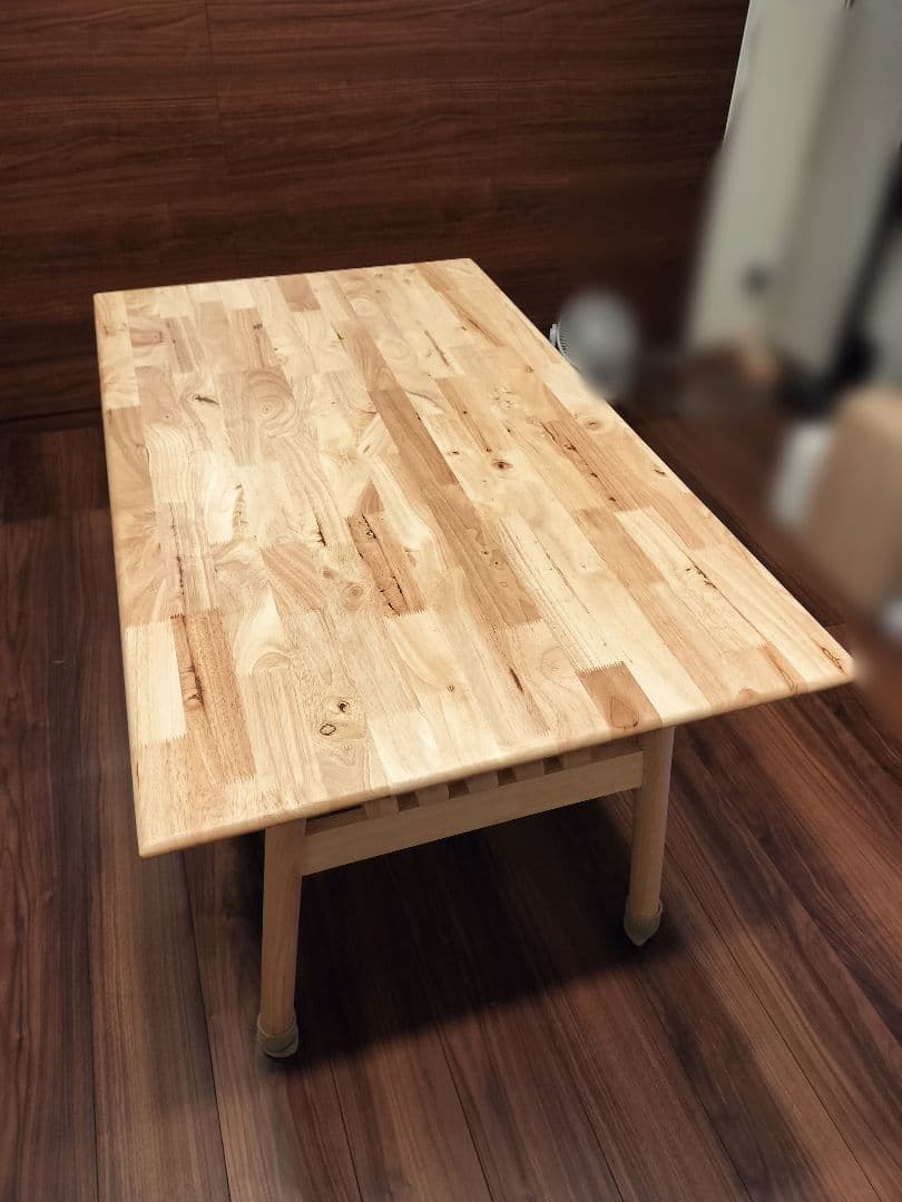 【直接取引】ダイニングテーブル　ナチュラルウッド