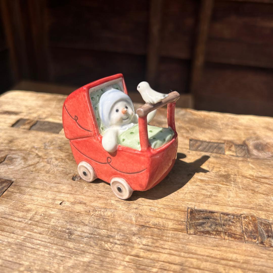 ロイヤルコペンハーゲン　スノーマン ベビー　ミニコレクション 置物