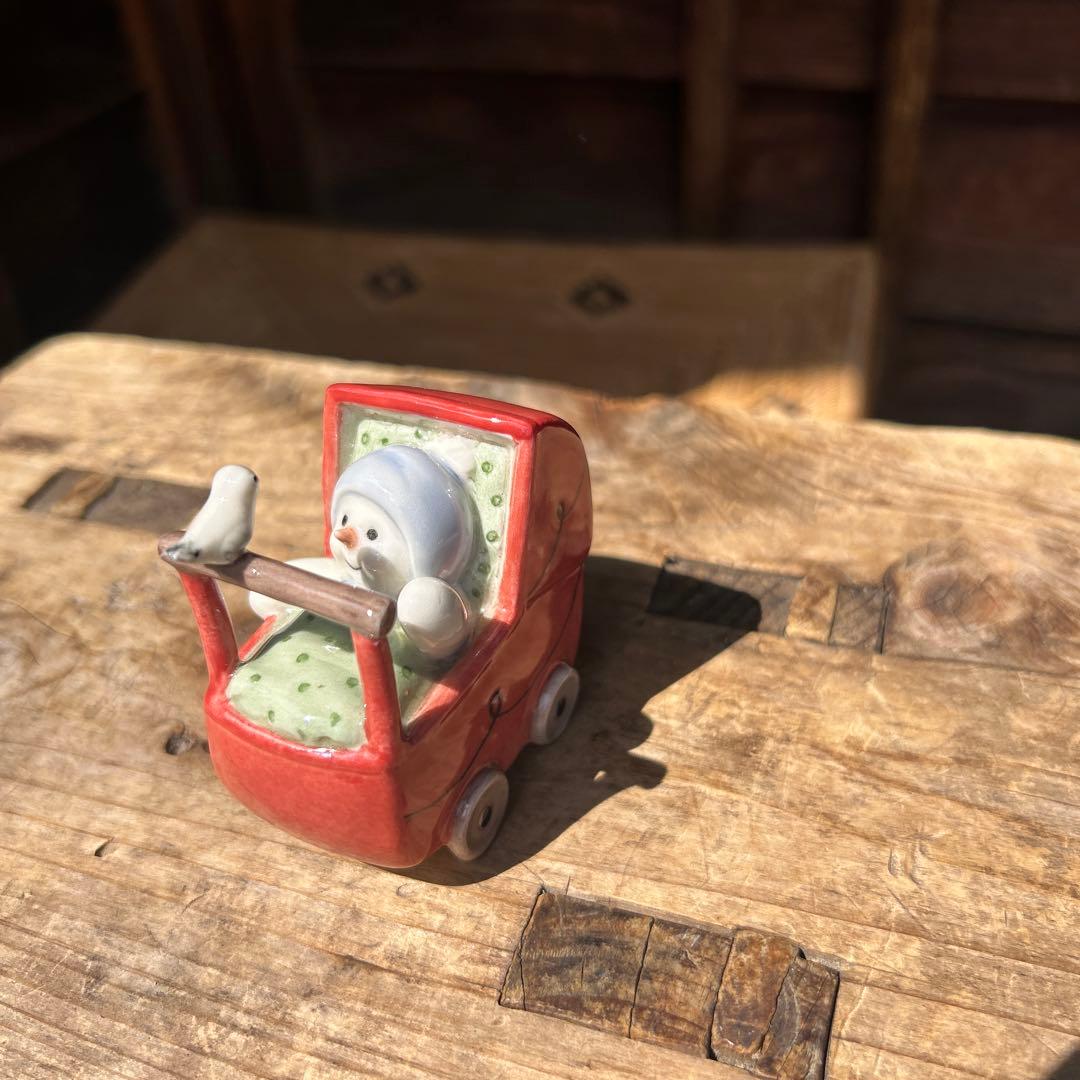 ロイヤルコペンハーゲン　スノーマン ベビー　ミニコレクション 置物