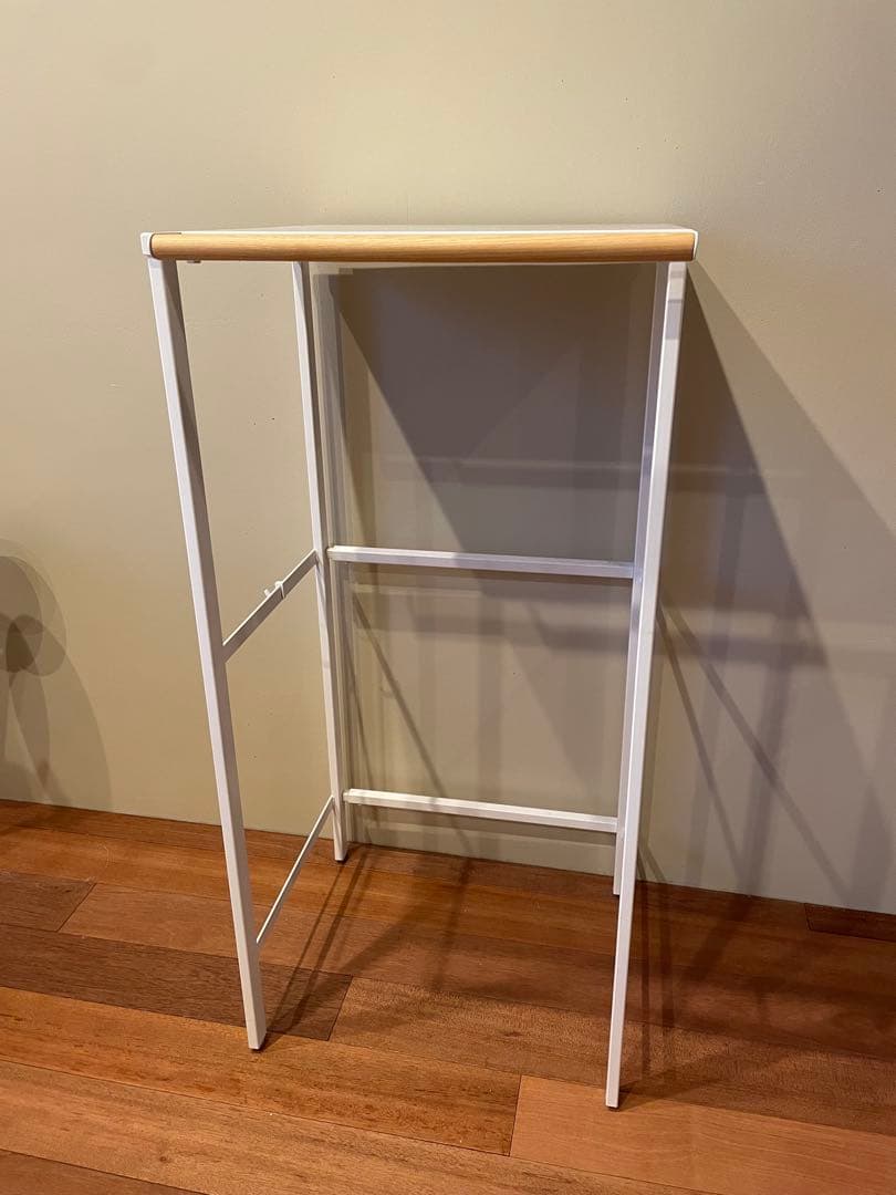 山崎実業 tower 伸縮ゴミ箱上ラック　ホワイト