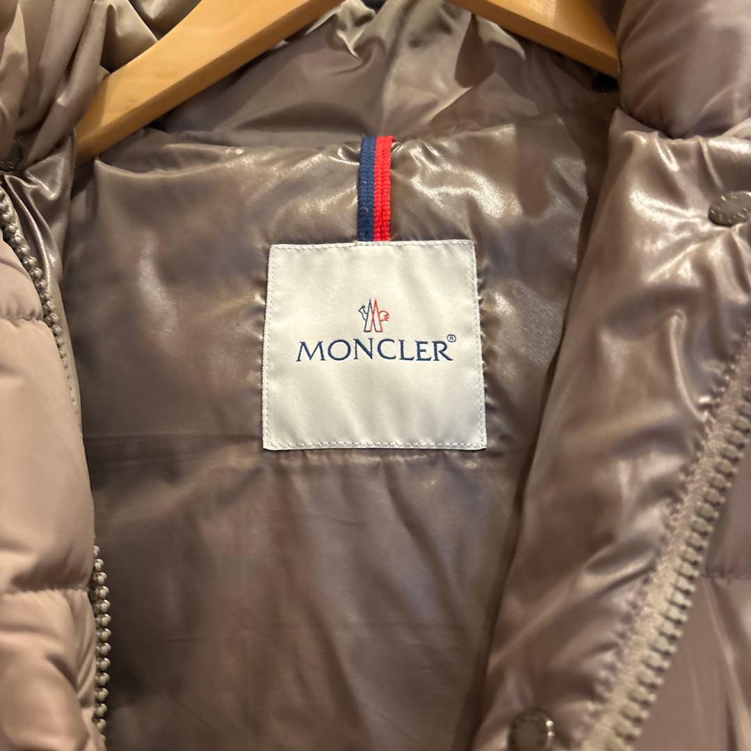 MONCLER 茶色 ロングダウンジャケット