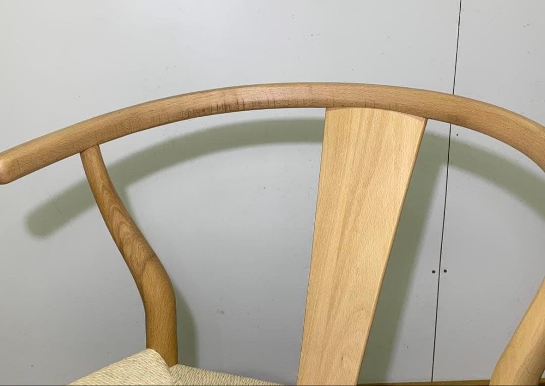 木製ノルディック調チェアー単品/アウトレット/ナチュラル×WH（25）