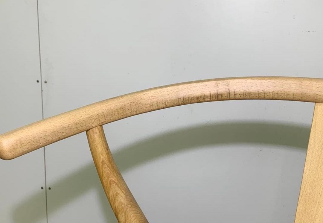 木製ノルディック調チェアー単品/アウトレット/ナチュラル×WH（25）