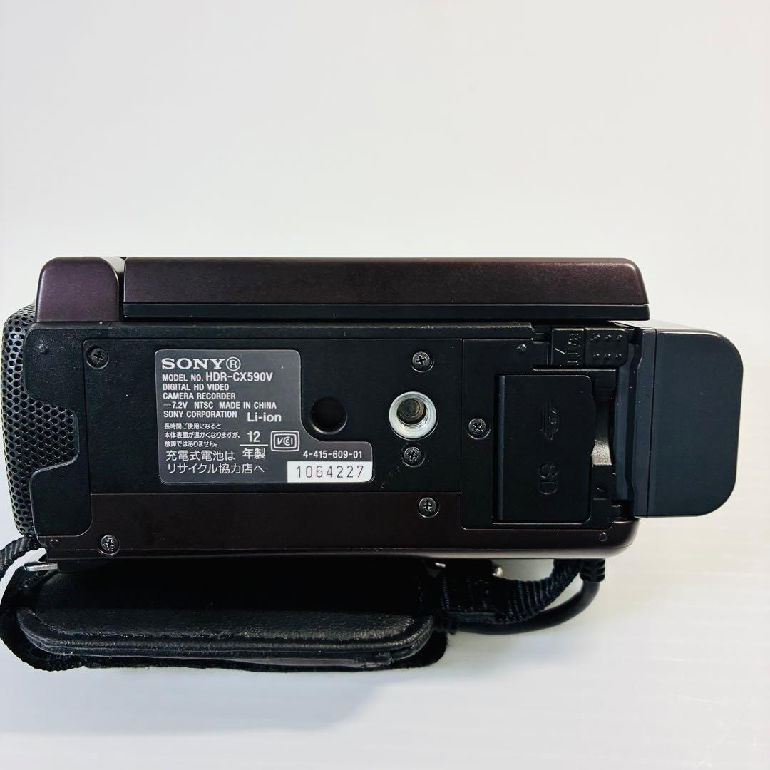 【動作ＯＫ】 SONY　Handycam　HDR-CX590V