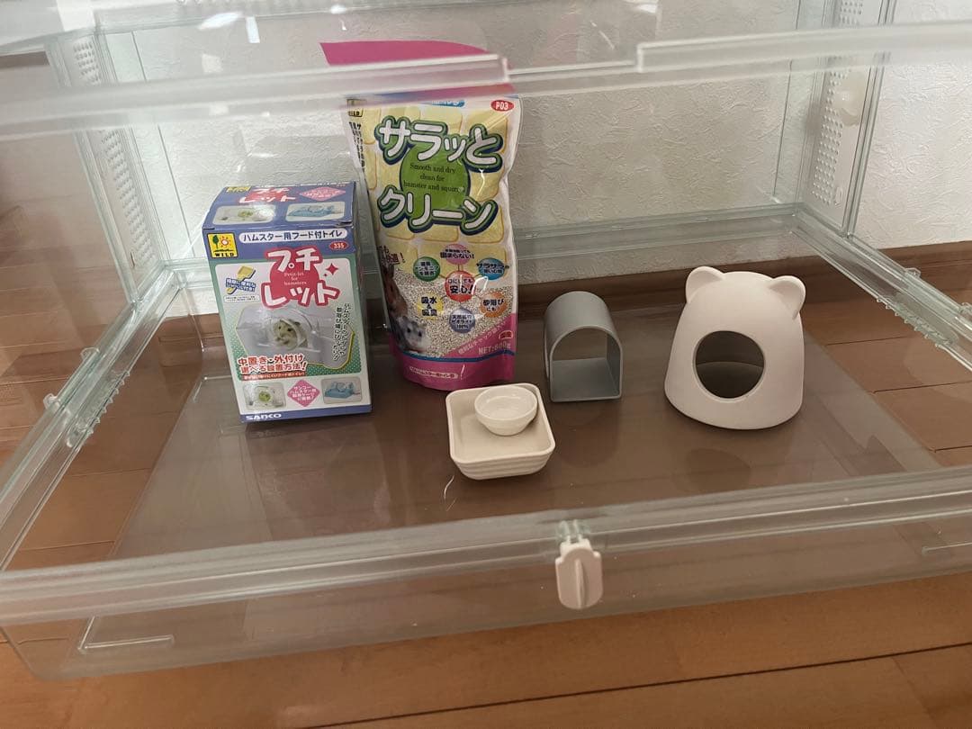 ⭐️付属品多数！グラスハーモニー600 キンクマ ゲージ ゴールデン ハムスター