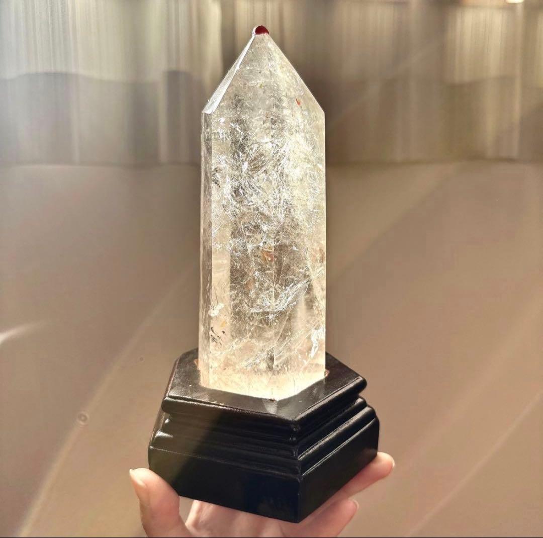 オーロラクォーツ　ライモナイト　ポイント　タワー　天然石