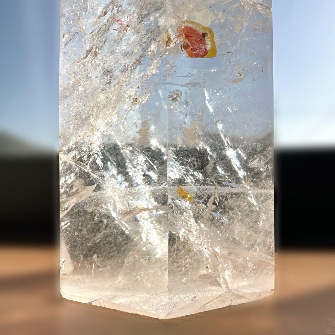 オーロラクォーツ　ライモナイト　ポイント　タワー　天然石