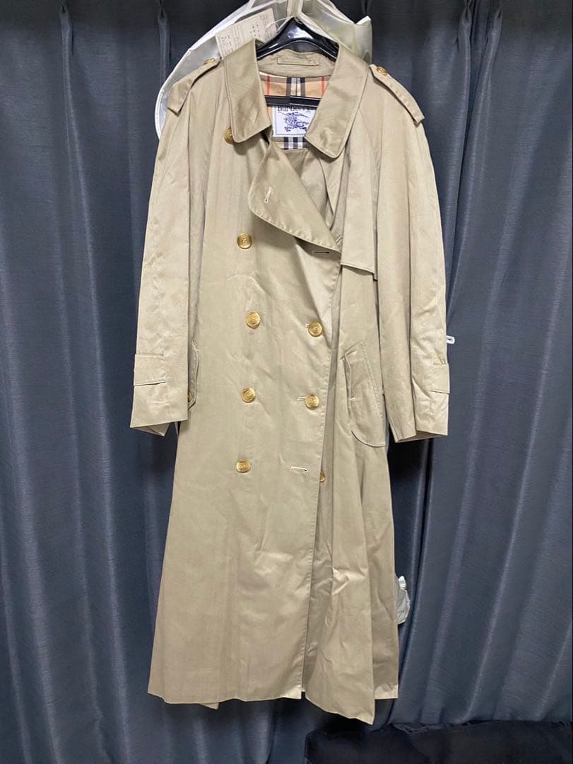 ⭐︎新品タグ付き90年代ヴィンテージBurberry ベージュ トレンチコート⭐︎