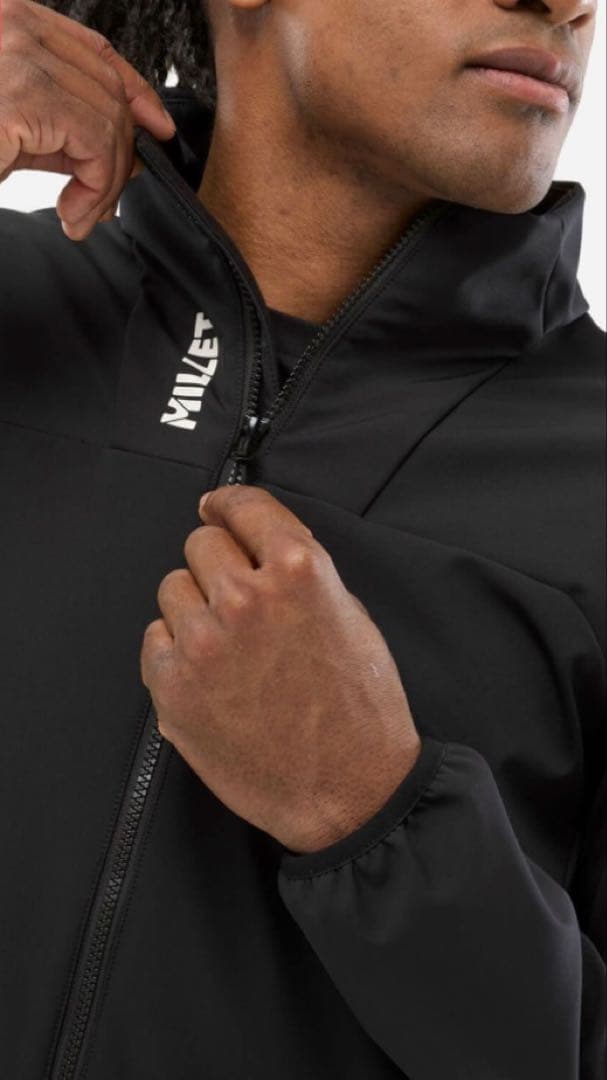 極美品ミレー MILLET 防風ソフトシェル　セネカシールドジャケット L JP