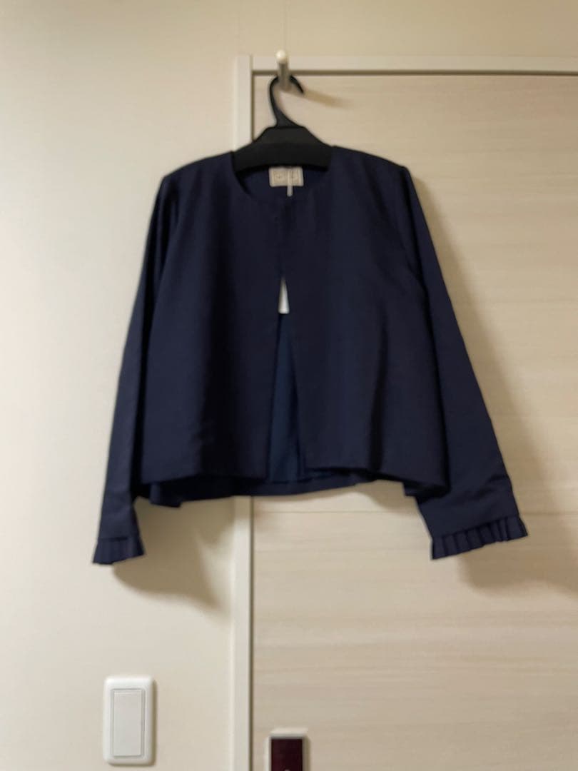 shimop　中川政七商店　重ね襞のジャケットandワンピース