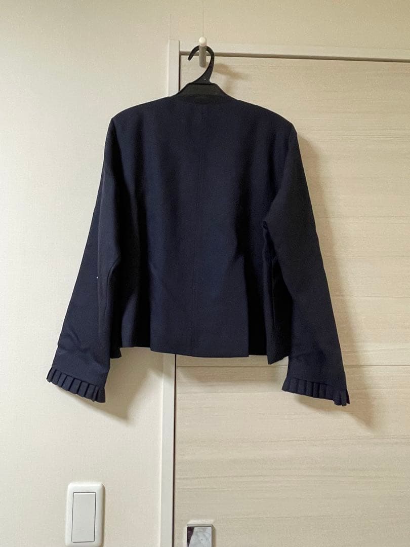 shimop　中川政七商店　重ね襞のジャケットandワンピース