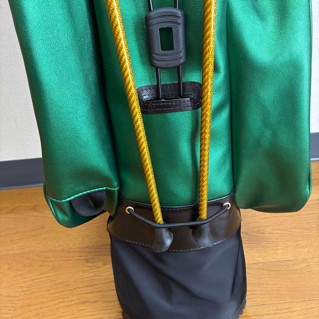 【美品】ベゼル VESSELゴルフスタンドキャディバッグ7.5型ダブルストラップ