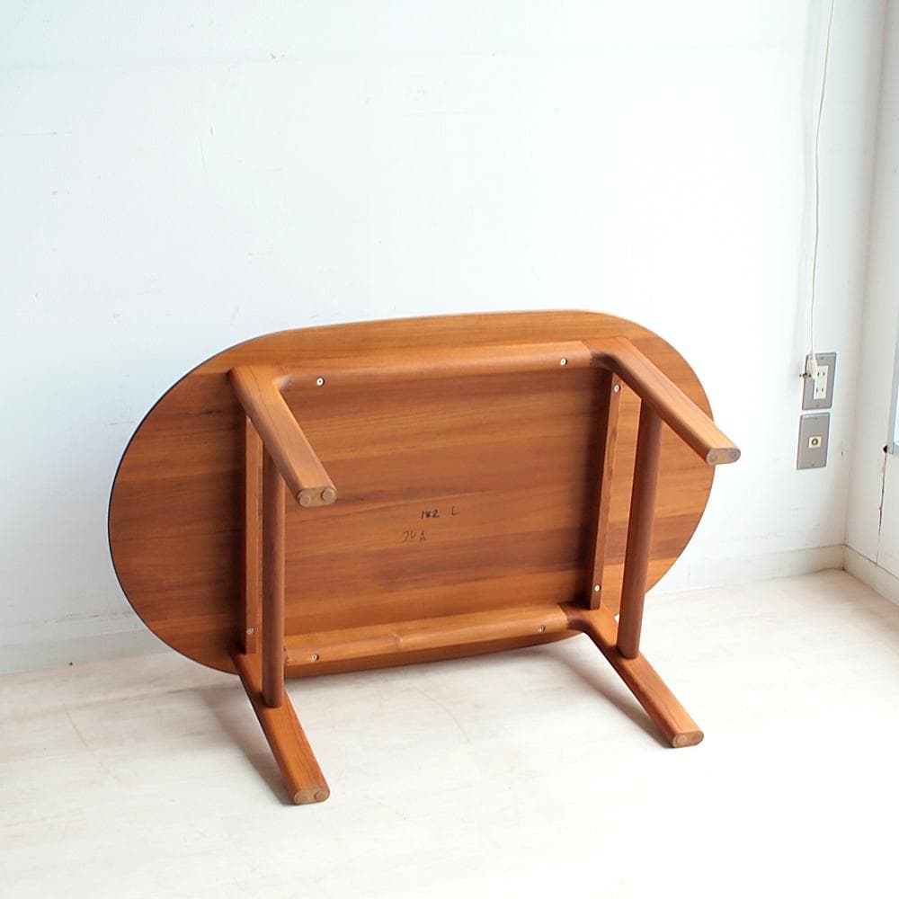 デンマーク製 チーク無垢材 コーヒーテーブル 北欧ビンテージ ZR24118