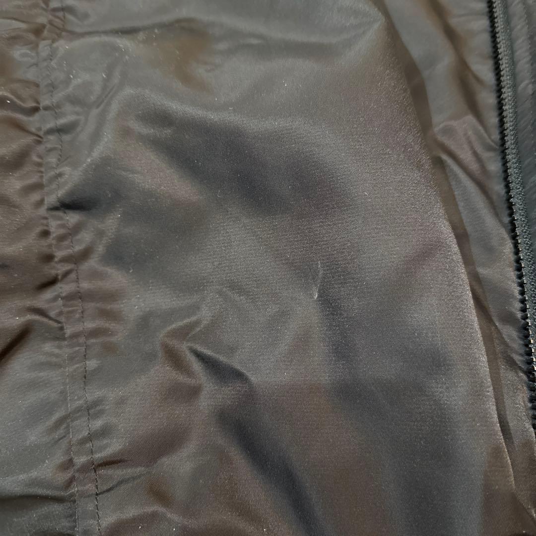 BEAMS MA-1 リラックスフィット 中綿ジャケット　ブラックM