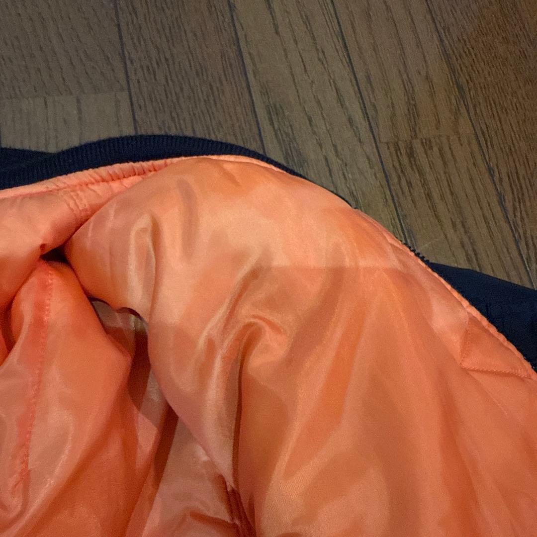 BEAMS MA-1 リラックスフィット 中綿ジャケット　ブラックM