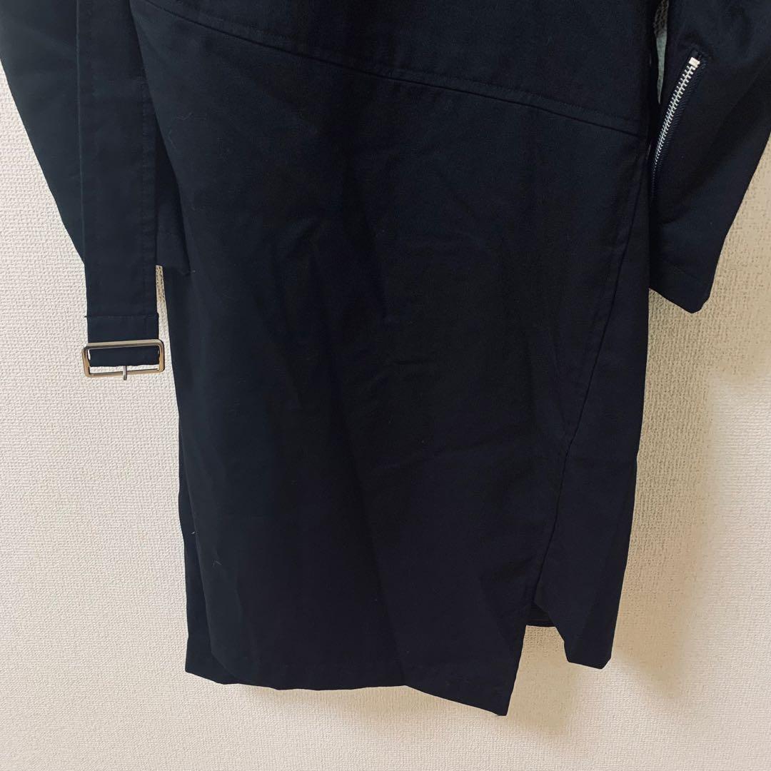 BLACK COMME des GARCON ライダースコート　ねじれ　黒　XL