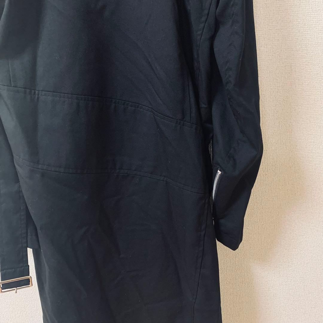BLACK COMME des GARCON ライダースコート　ねじれ　黒　XL