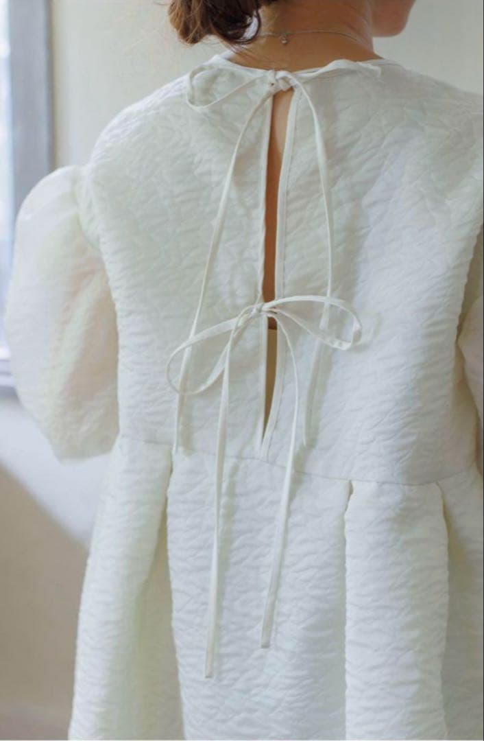 【bluelea】シルキージャガードブラウス