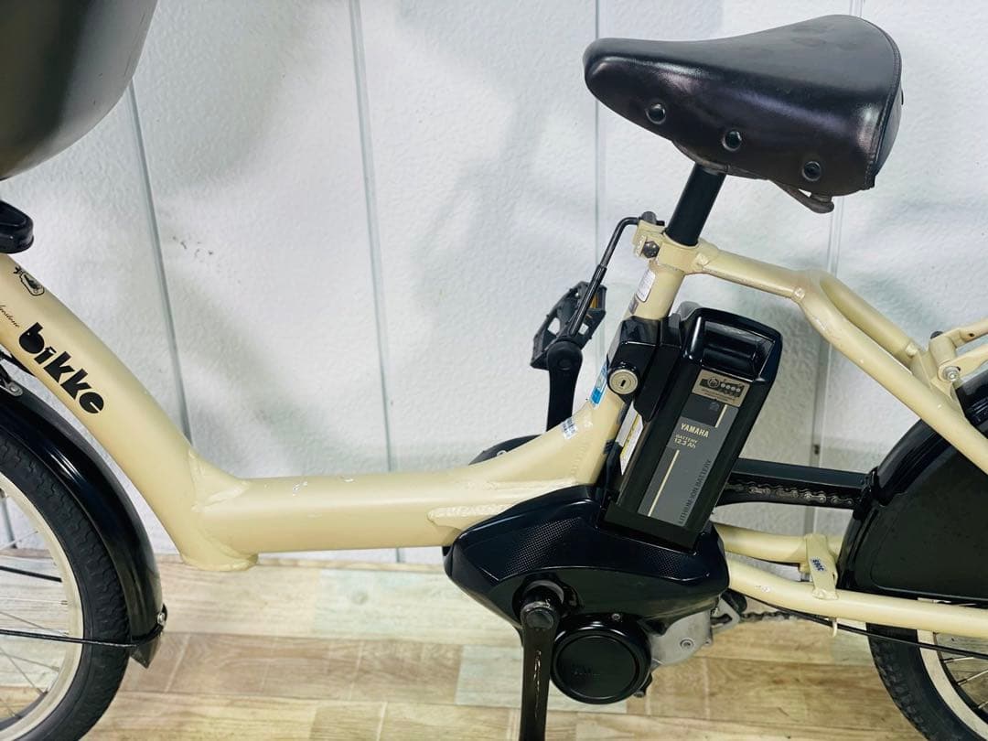 3069ブリヂストン１２.3アンペア3人乗り対応子供乗せ　電動アシスト自転車
