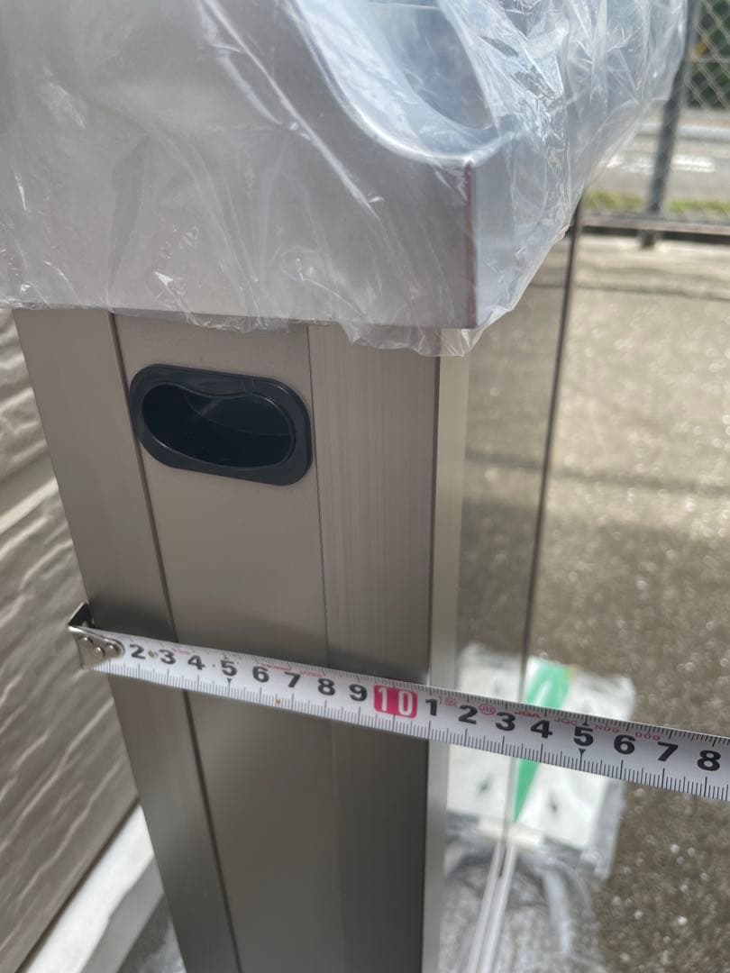 屋外用　灰皿スリムタイプ