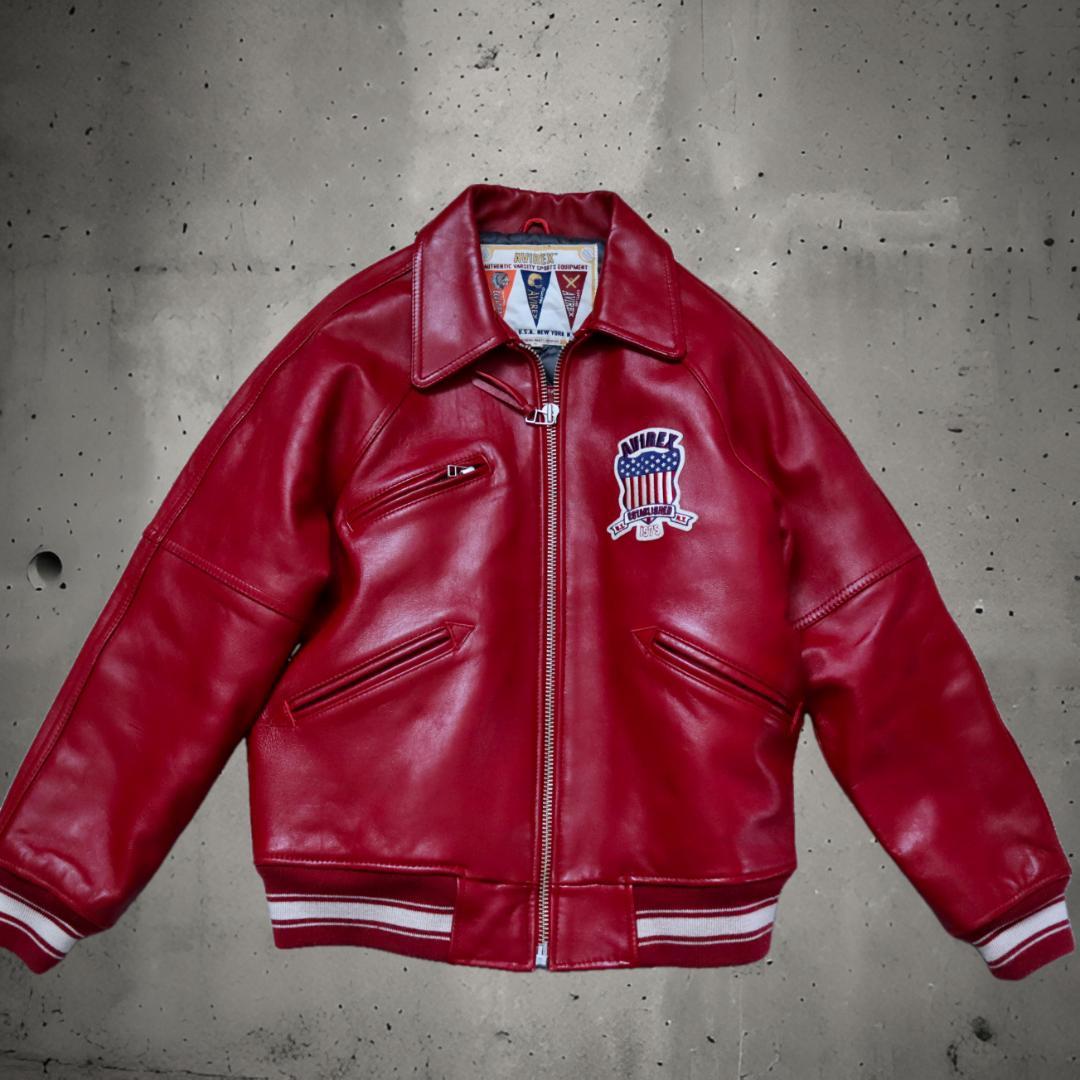 アヴィレックス/AVIREX ライト シグネチャー バーシティージャケット