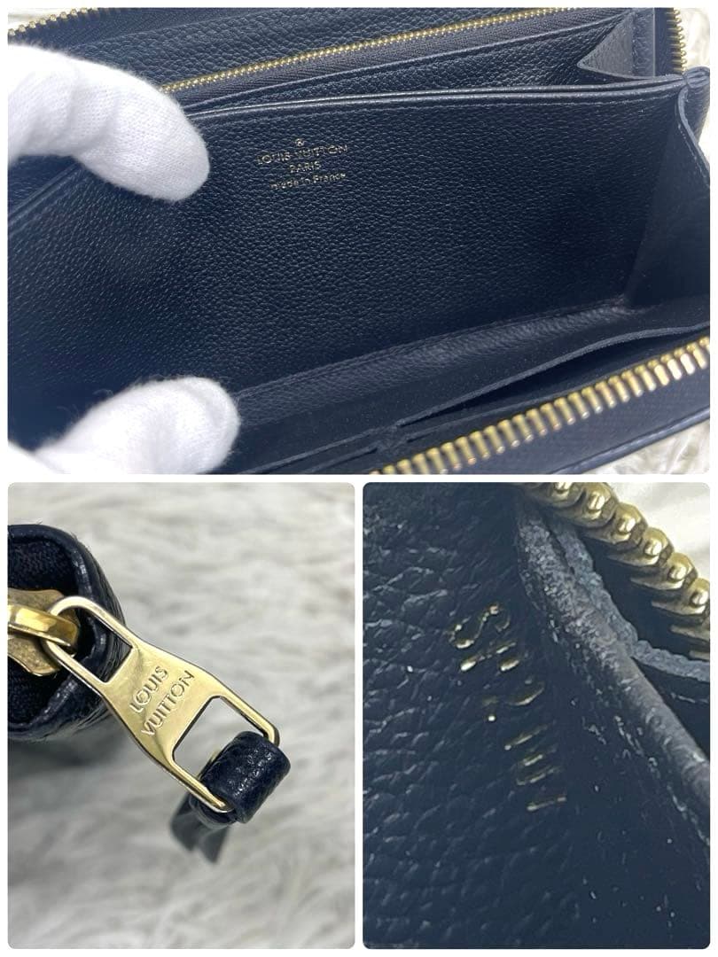 美品‼️ ルイヴィトン　長財布　ジッピーウォレット　モノグラム　アンプラント