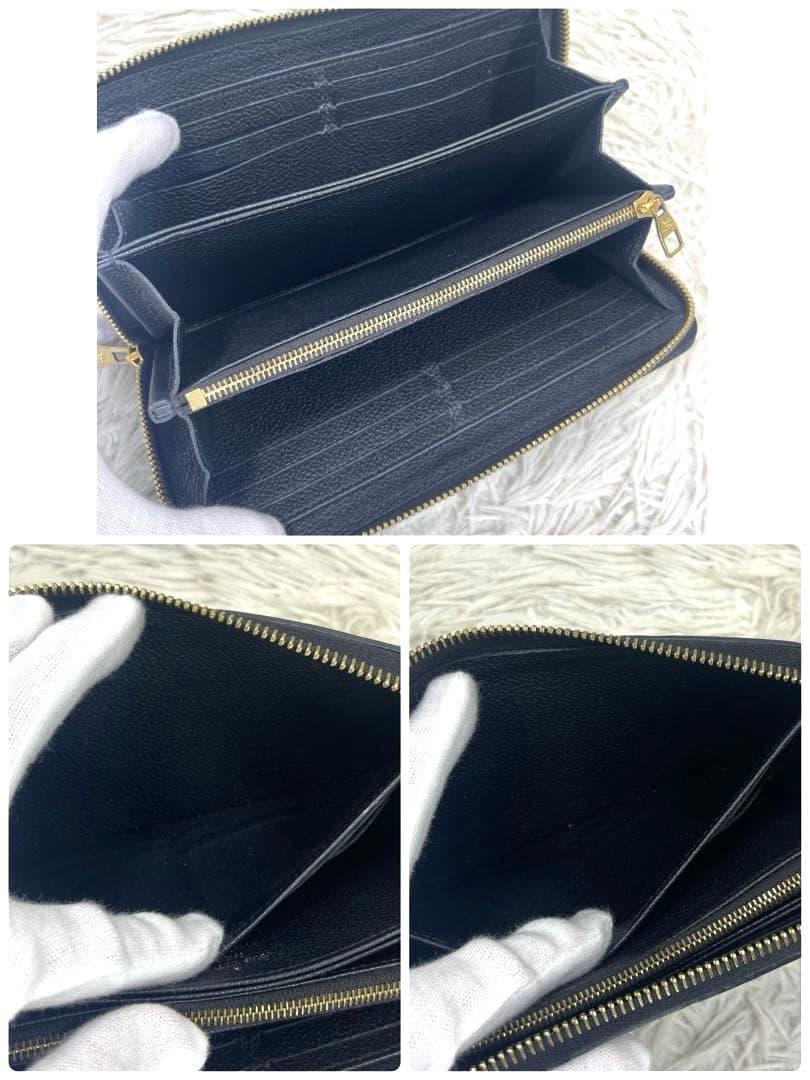 美品‼️ ルイヴィトン　長財布　ジッピーウォレット　モノグラム　アンプラント