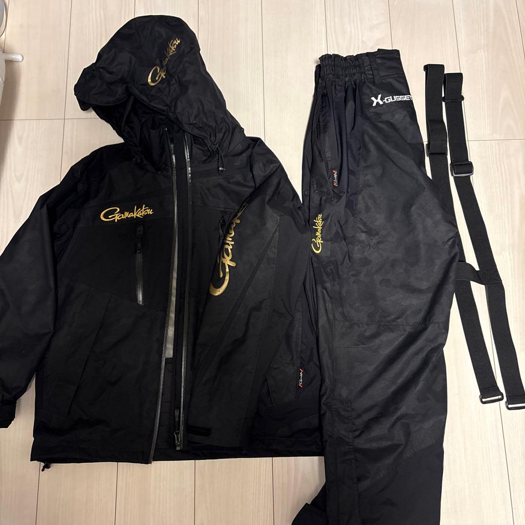 がまかつ、Gamakatsu X-Gusset フィッシングスーツ 上下セット