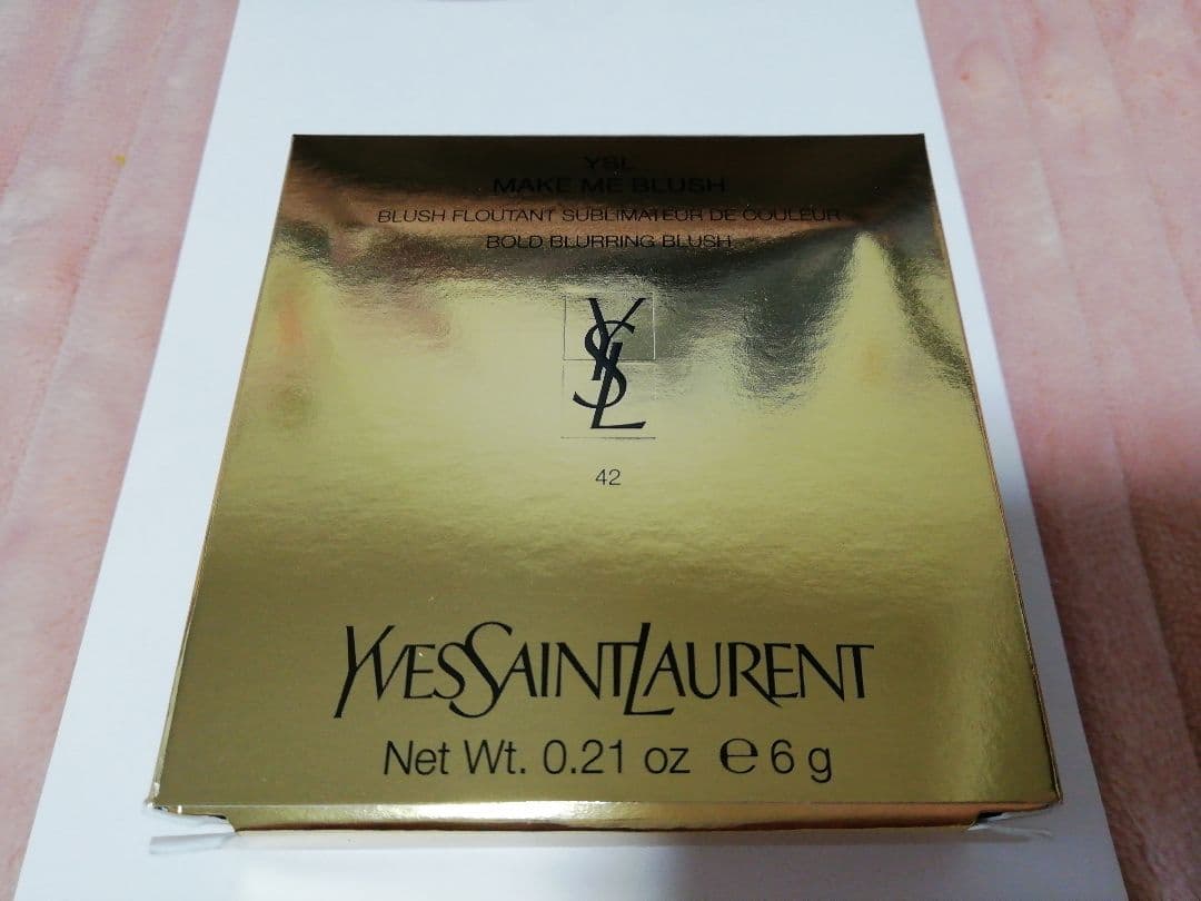 イヴサンローラン メイクミーブラッシュ 42 ベビードールピンク YSL チーク
