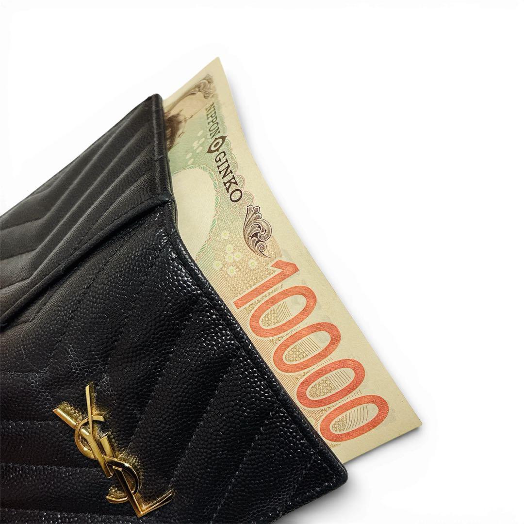 Saint Laurent サンローラン 二つ折り財布 モノグラム ウォレット