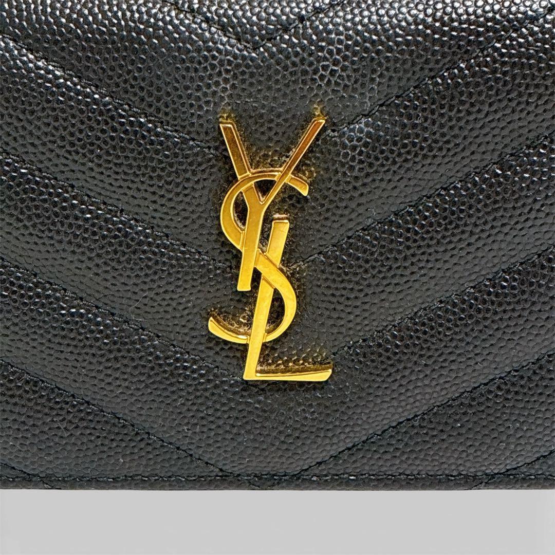 Saint Laurent サンローラン 二つ折り財布 モノグラム ウォレット