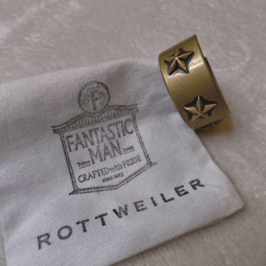 FANTASTIC MAN × ROTTWEILER スター スタッズ バングル