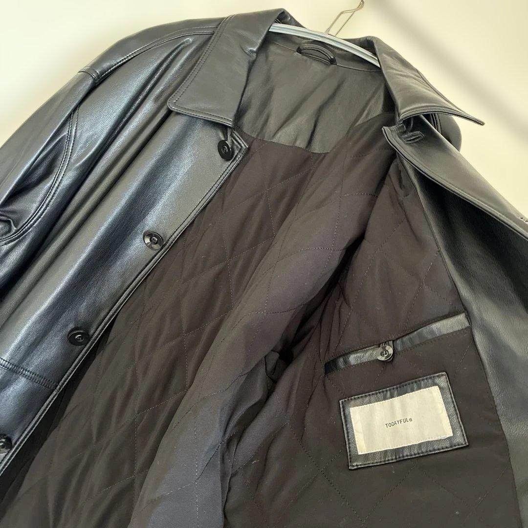 TODAYFUL トゥデイフル　ブラック　レザー　ジャケット