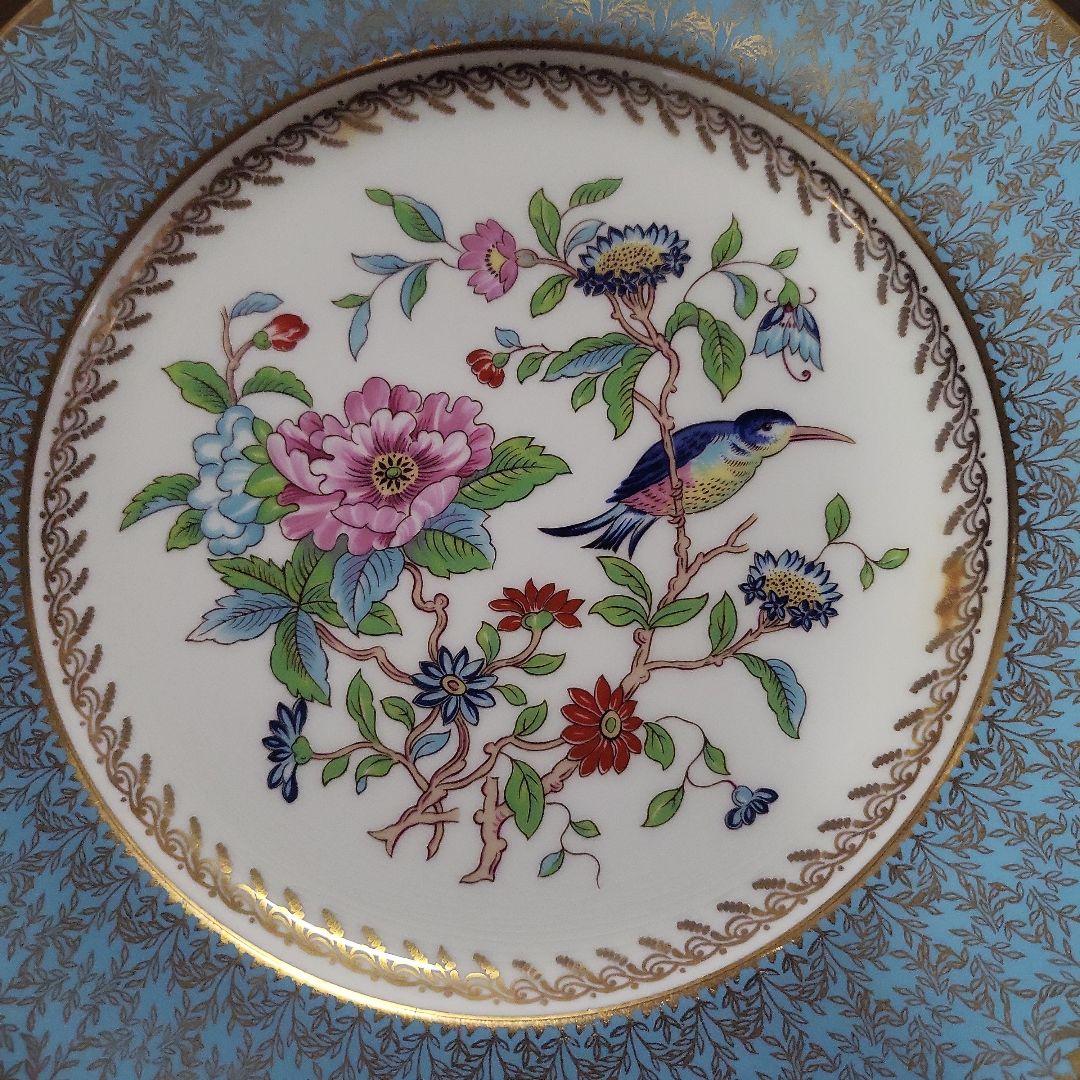 エインズレイ　花鳥　飾り皿　6枚セット