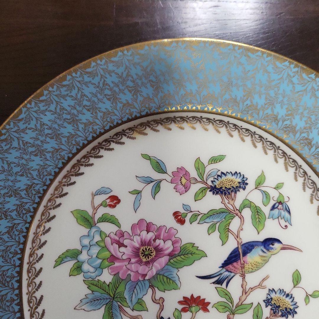 エインズレイ　花鳥　飾り皿　6枚セット