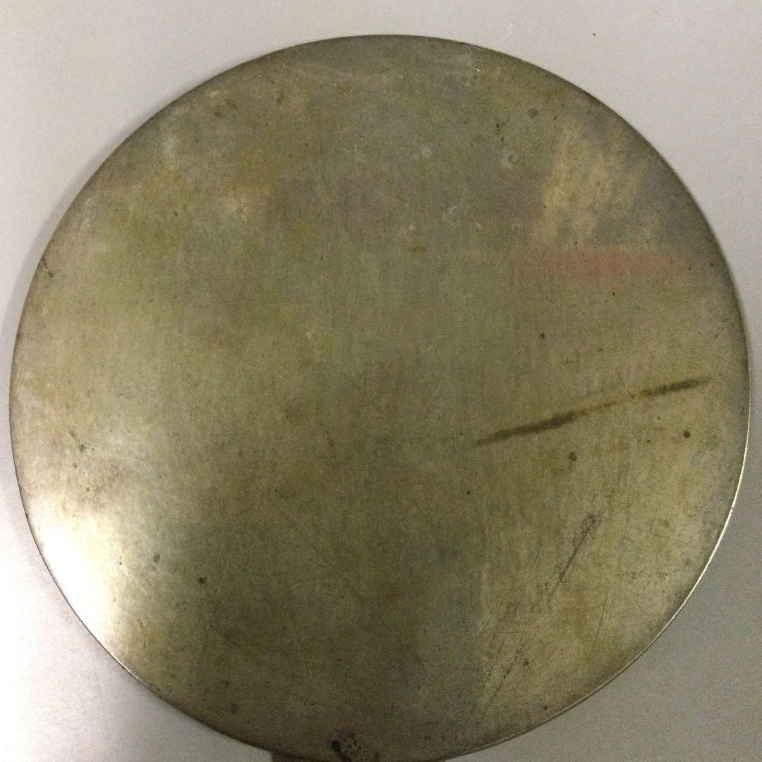 銅製手鏡、江戸初期、アンティーク