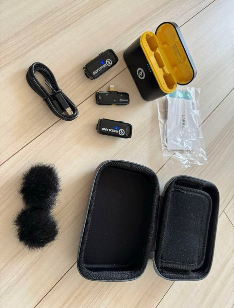 HOLLYLAND LARK C1 マイク(iPhone用) 黒