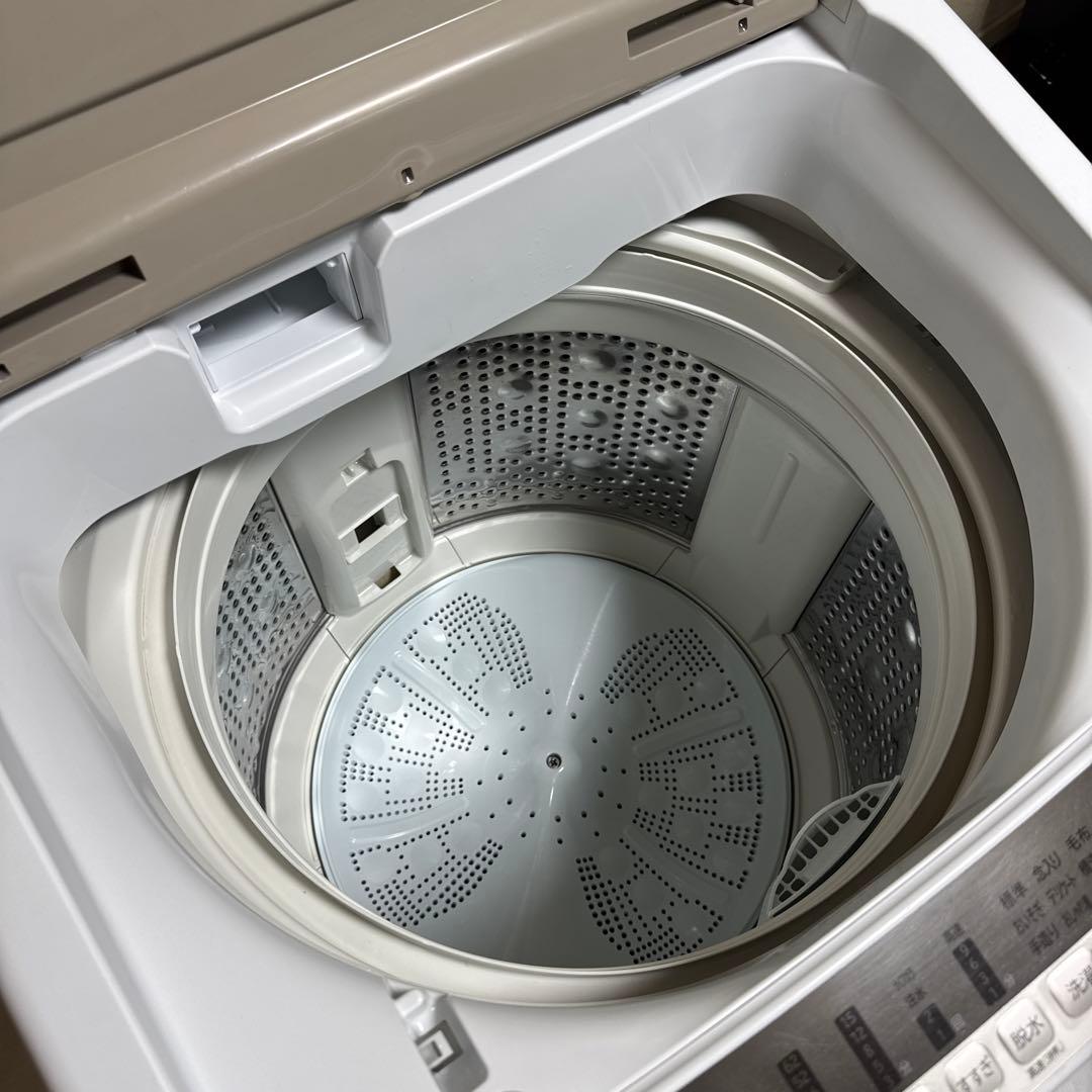 HITACHI 2019年製 BEAT WASH 洗濯機 8kgシャンパン