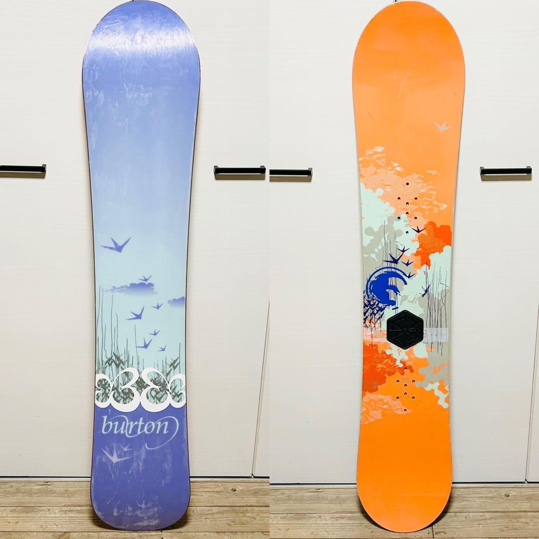 BURTON キャンバーボード フリースタイル 143cm ビンディングセット
