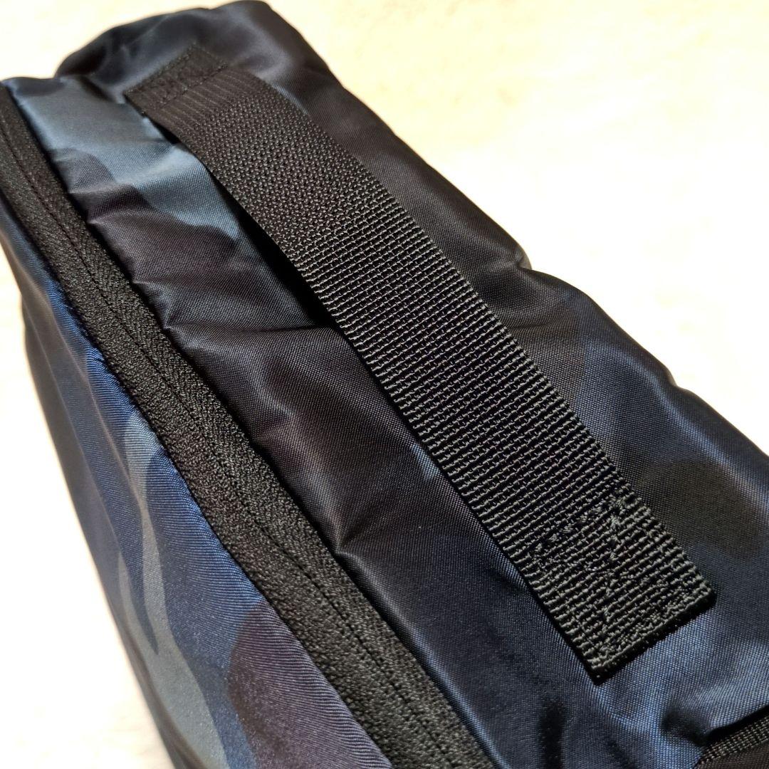 【超美品】PORTER　EFFECT　ポーチ L　ウッドランドネイビー　タグ付き