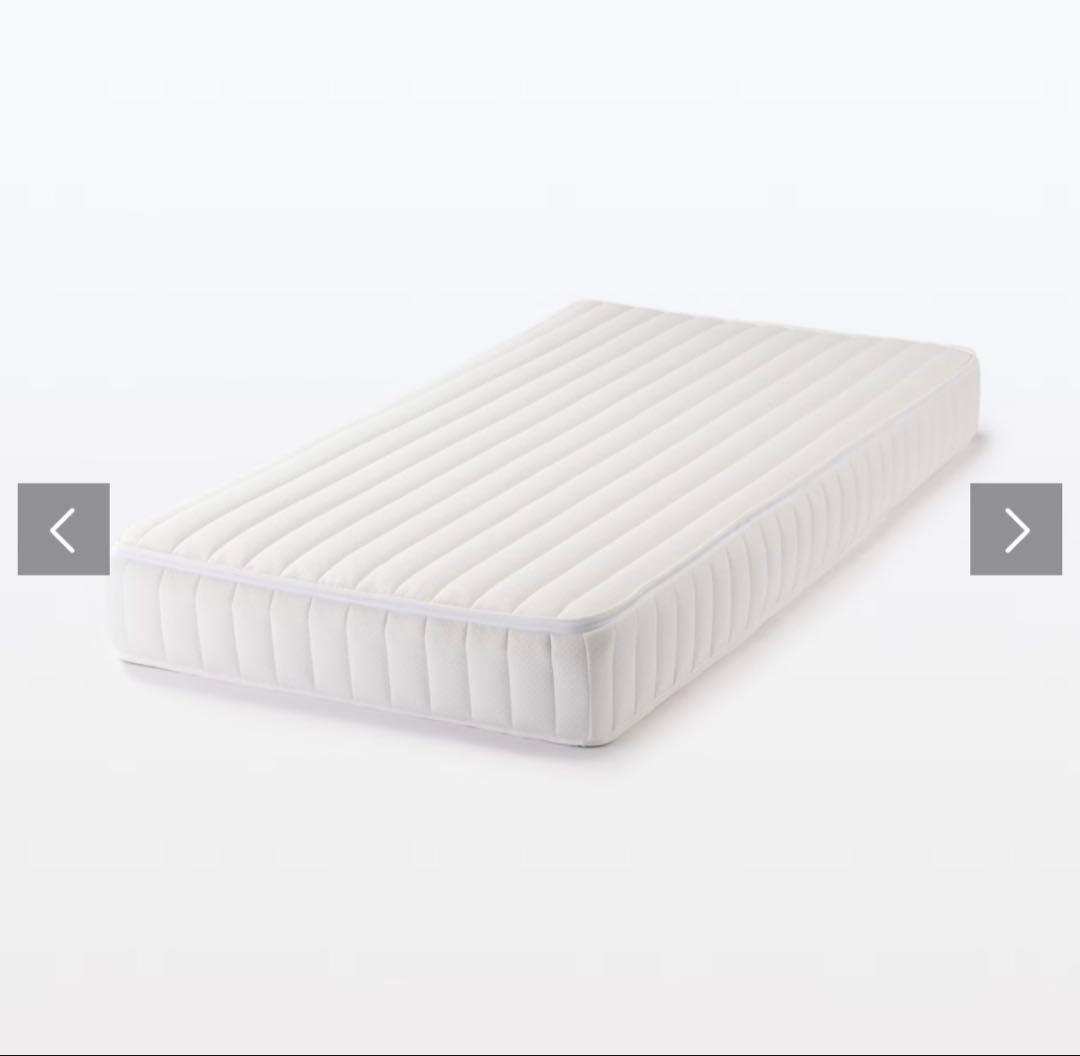 無印良品　寝返りしやすいマットレス　高密度ポケットコイル　ダブル